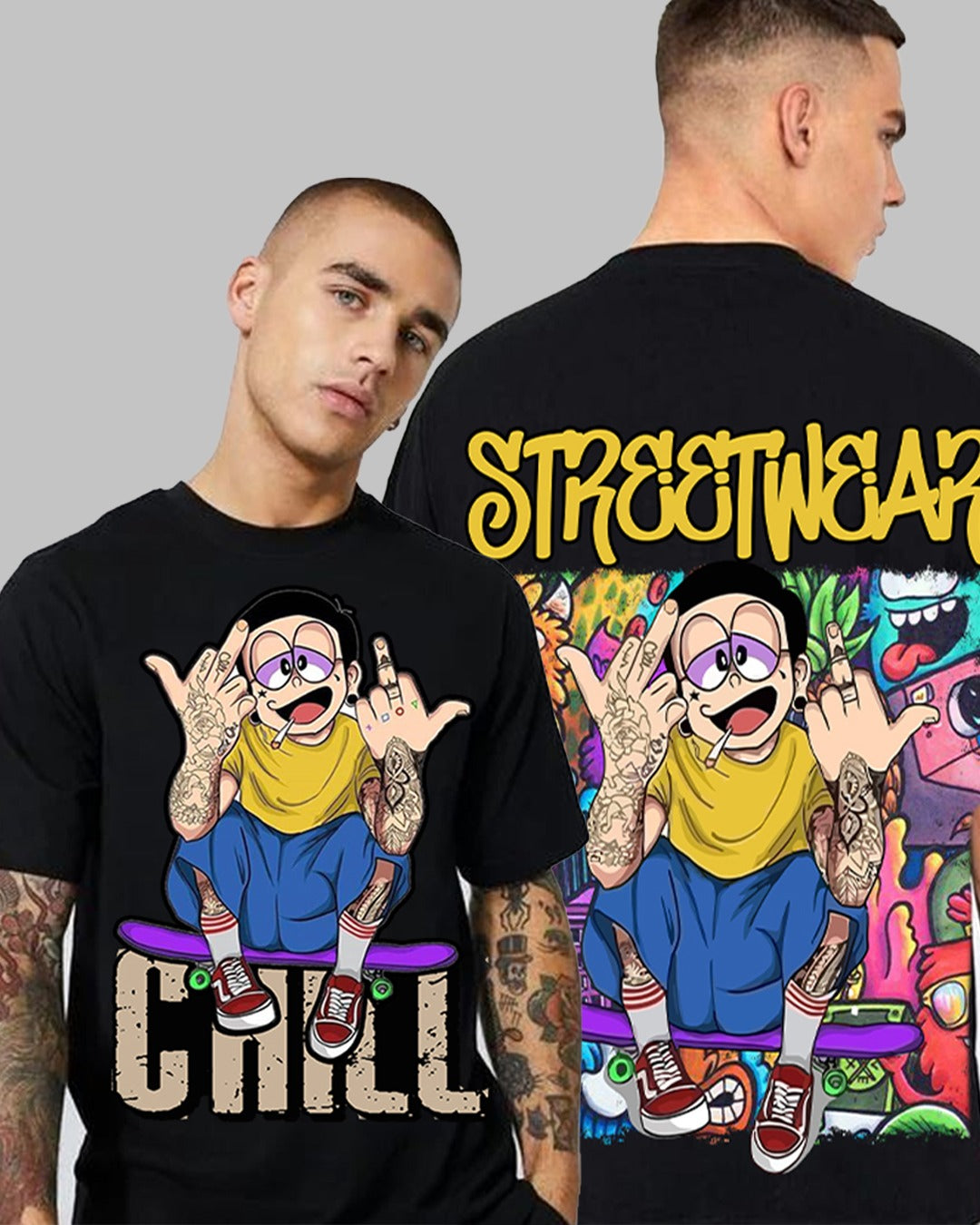 Streetwear Relaxed Fit T-shirt