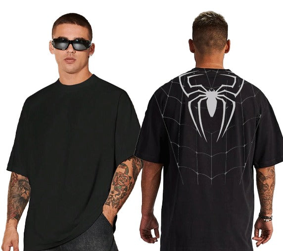 Black and white-spider GEN C T-shirt
