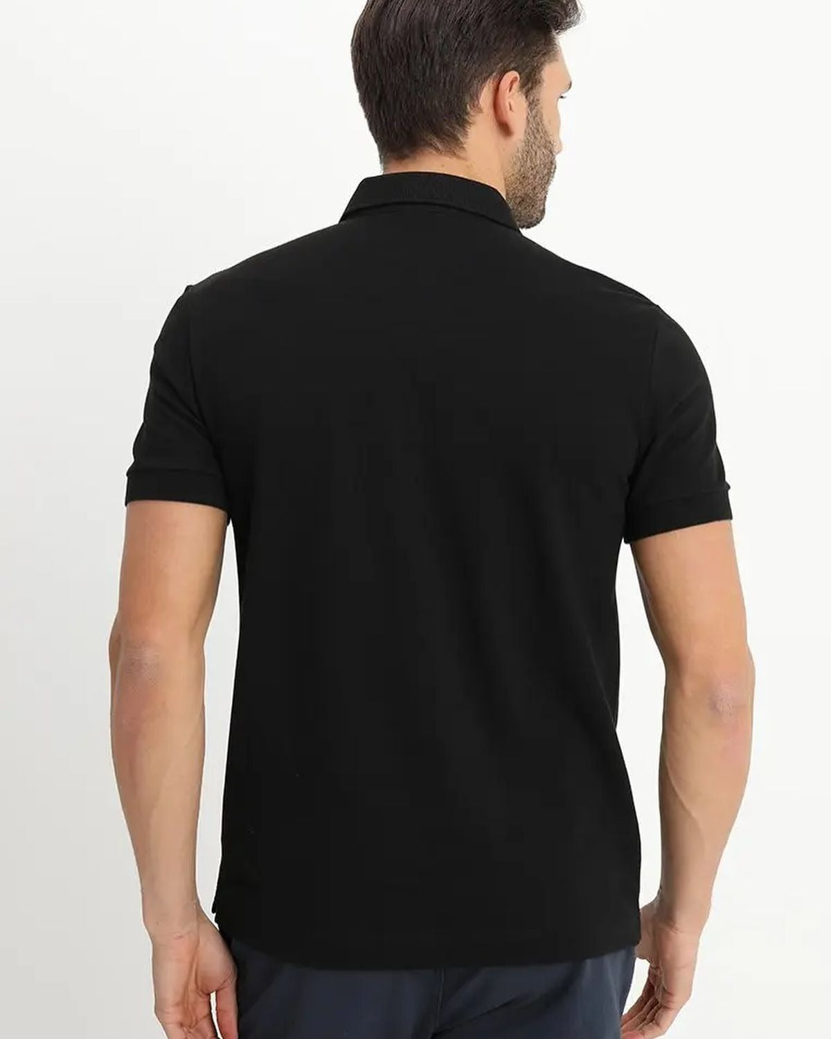 black polo t-shirts