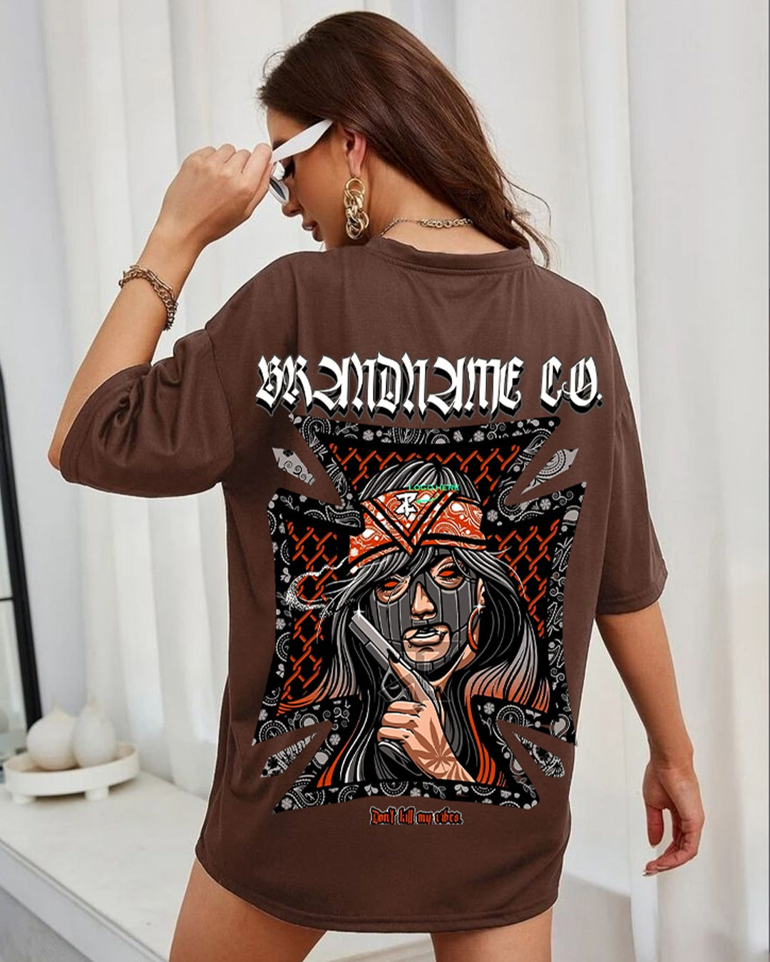 GENG female Relaxed Fit T-shirt