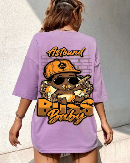 Cute Chill Bear__ female Relaxed Fit T-shirt