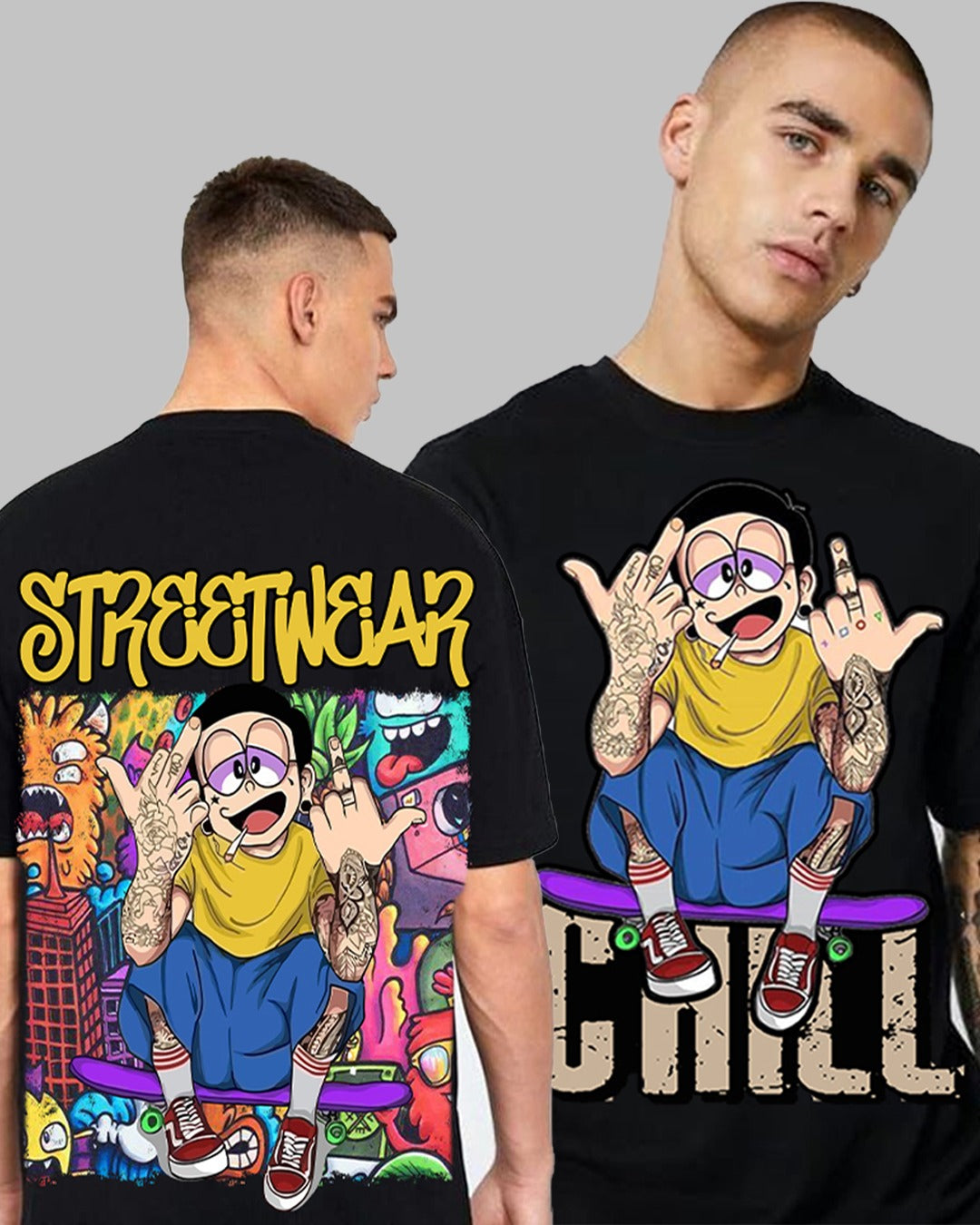 Streetwear Relaxed Fit T-shirt