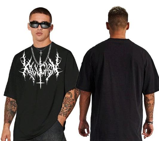 Black and white GEN C T-shirt