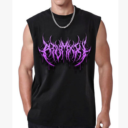 BEAST Black Trendy Tank Top