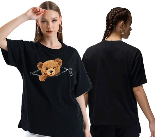 Cute teddy female Relaxed Fit T-shirt