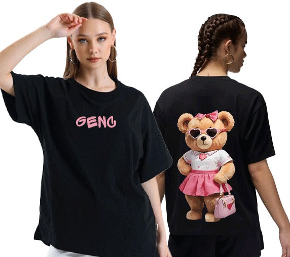 Cute teddy female Relaxed Fit T-shirt
