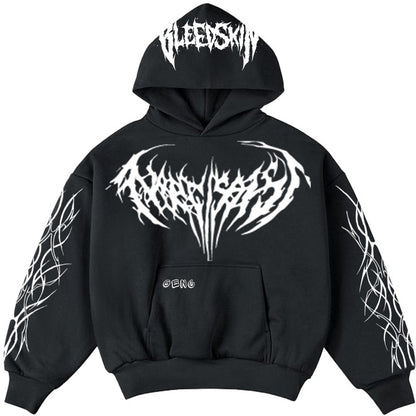 Bleedskin Black Hoddie