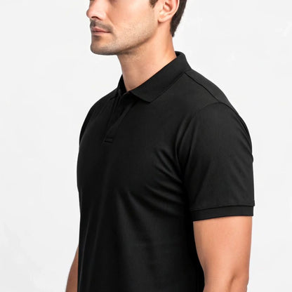 black polo t-shirts