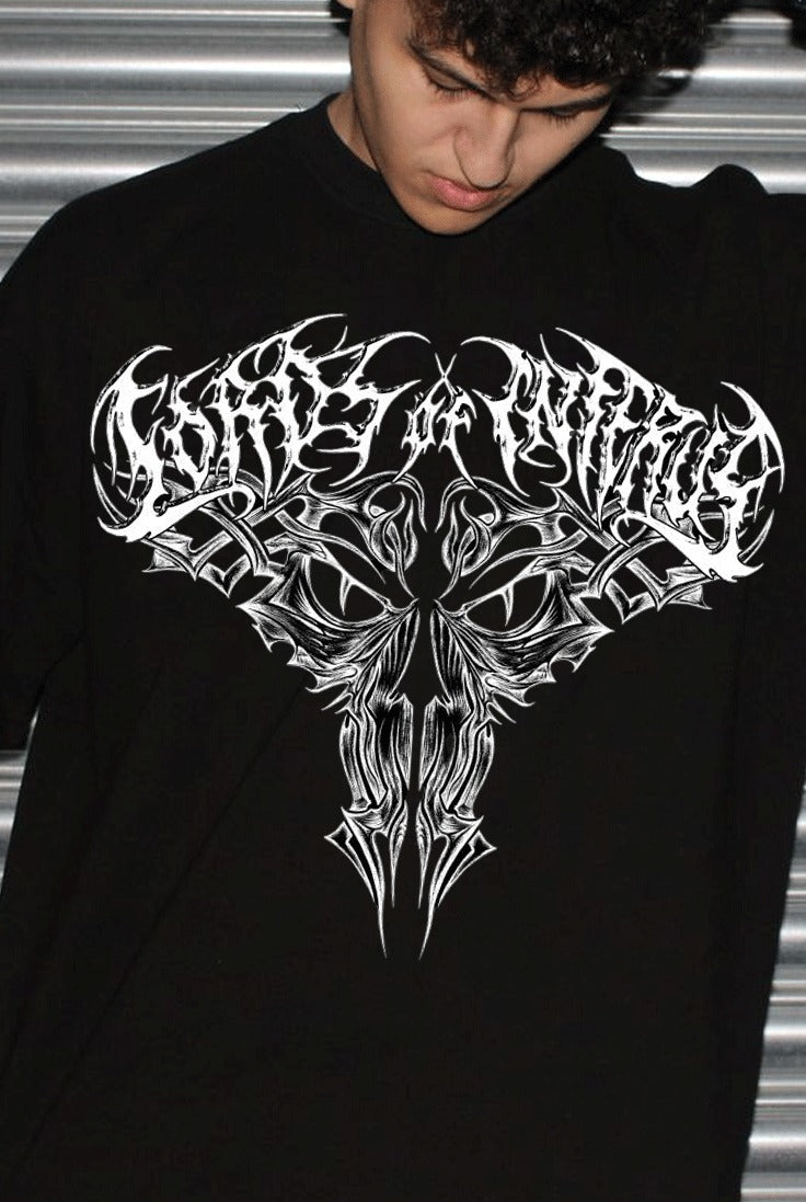 Black Printed T-shirt